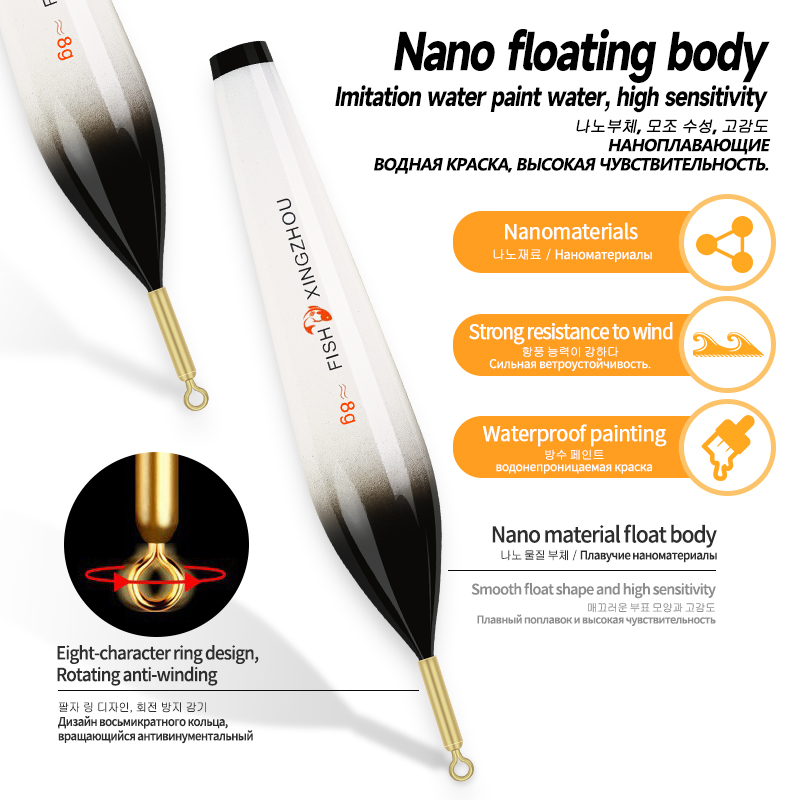 3PCS Luminous Nano Float Body  - Fishing Equipment Bag review and price