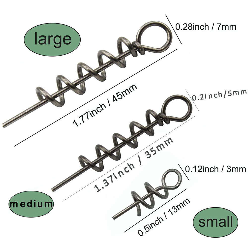 30pcs Stainless Steel Spring L - Fishing Equipment Cheap review and price