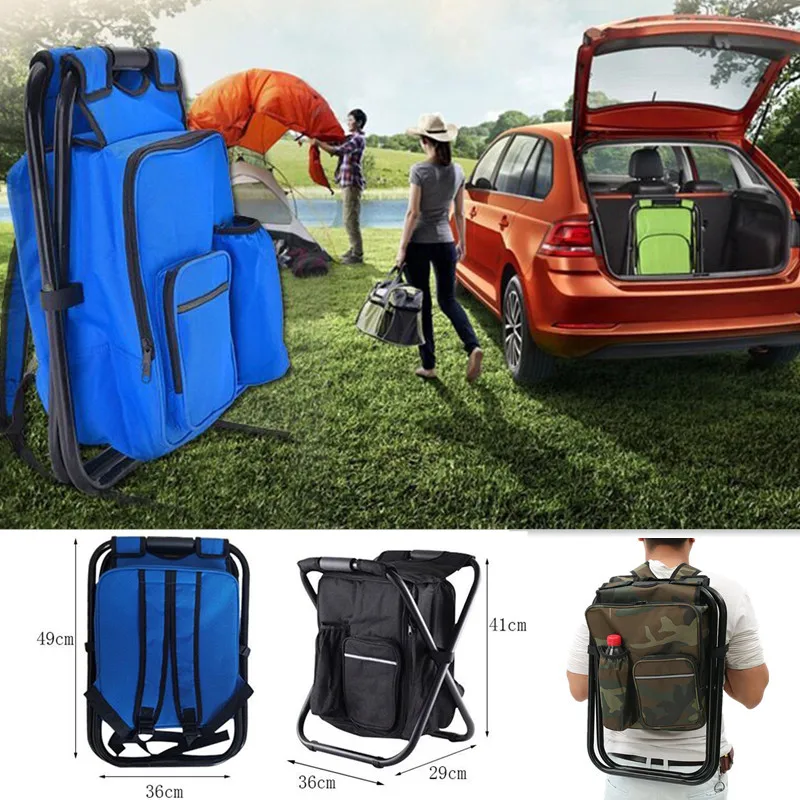 2 in 1 Folding Fishing Chair B - Fishing Equipment Bag review and price