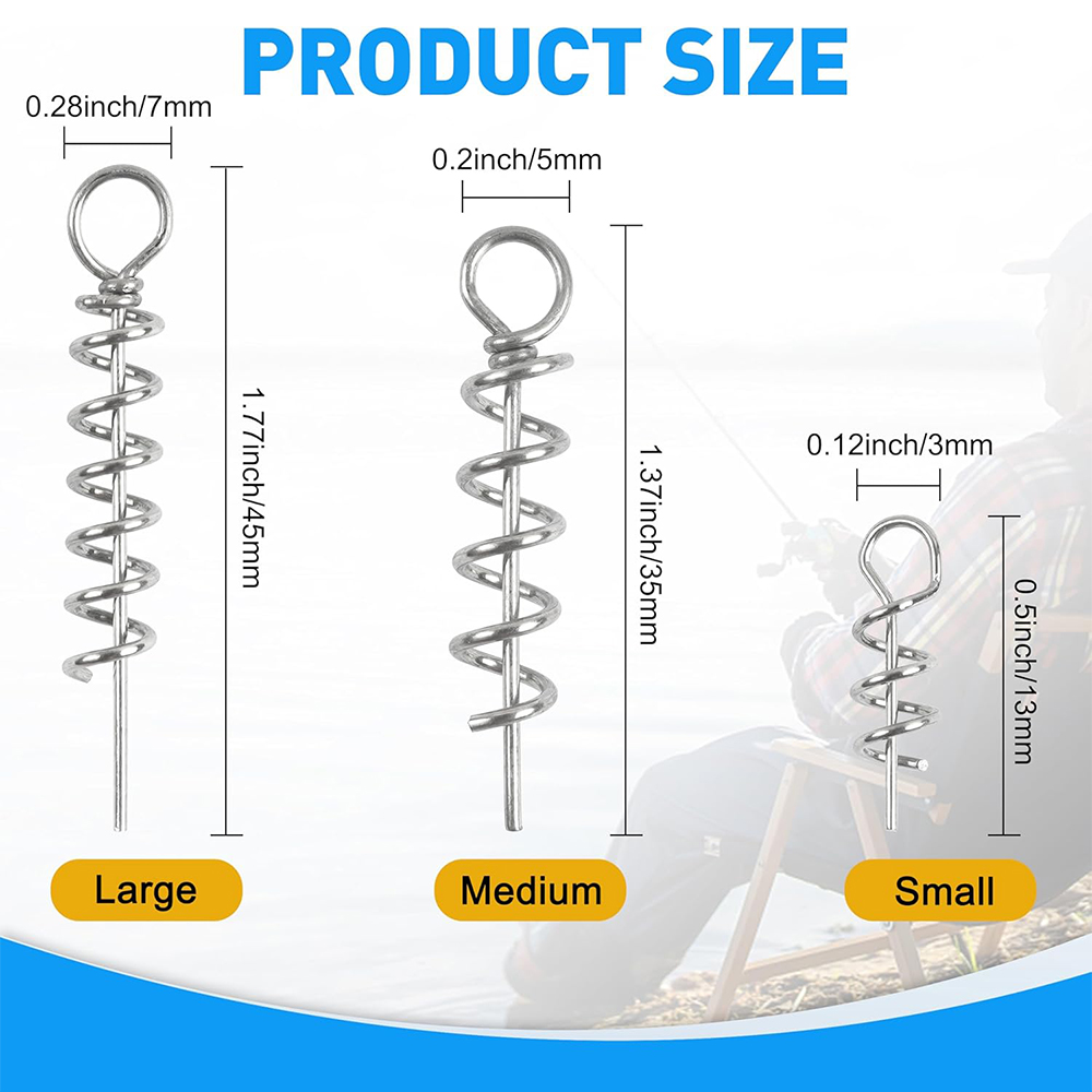50Pcs Spring Twist Lock Fishin - Fishing Equipment Carp review and price