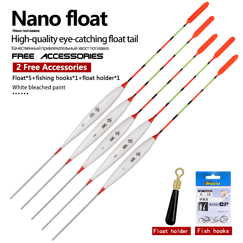 5PCS Fresh Water Fishing Float - Fishing Equipment Bag review and price